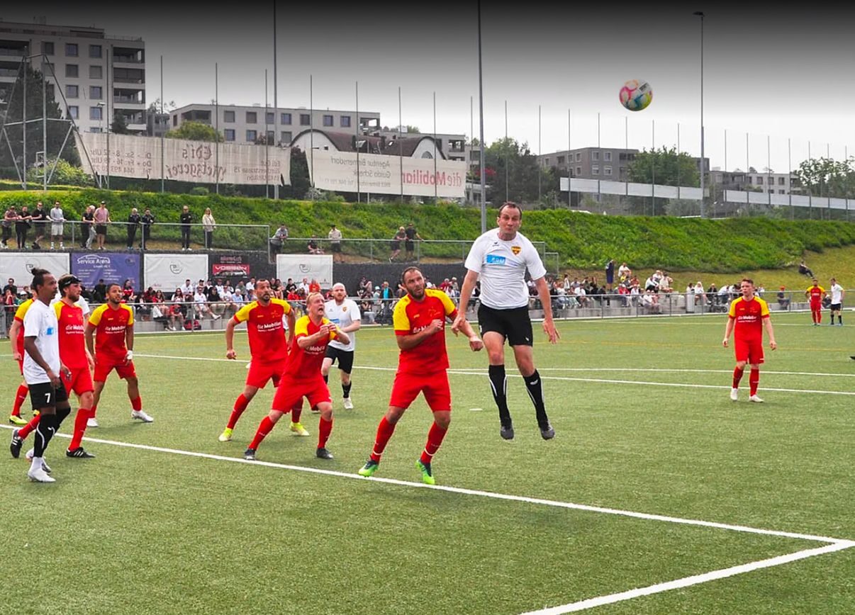 FC Uitikon-Waldegg in einer Partie der frühen Jahre